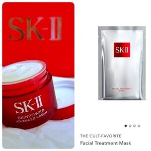 SK-ll Skinpower Advanced Cream w/Facial Treatment Mask